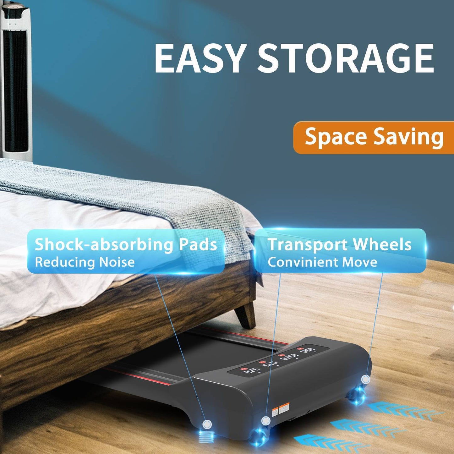 Treadmill Machine - Walking Pad