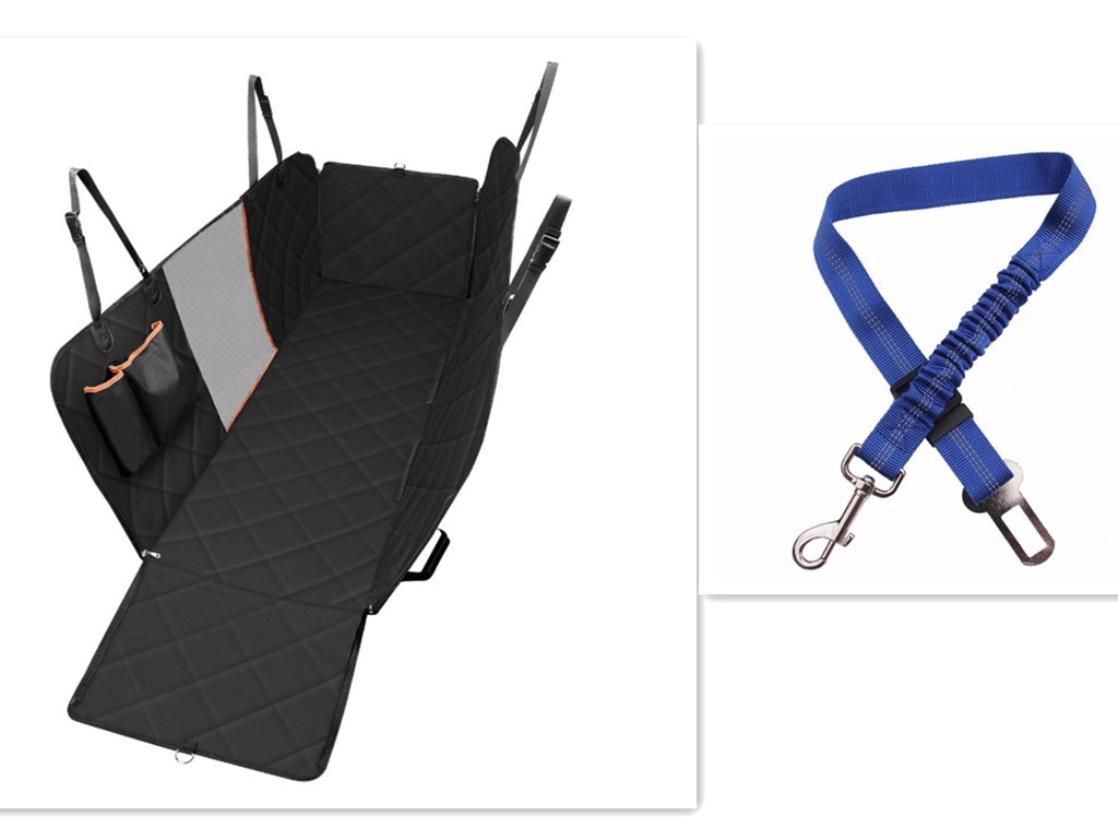 Dog Hammock for Car Travel (Backseat)