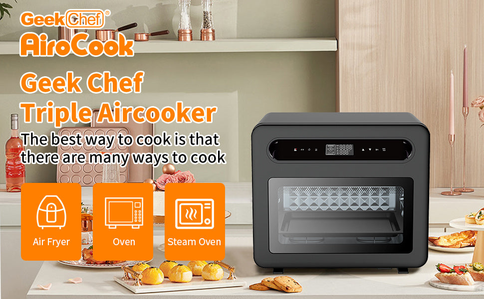 AiroCook - Greek Chef Triple Aircooker