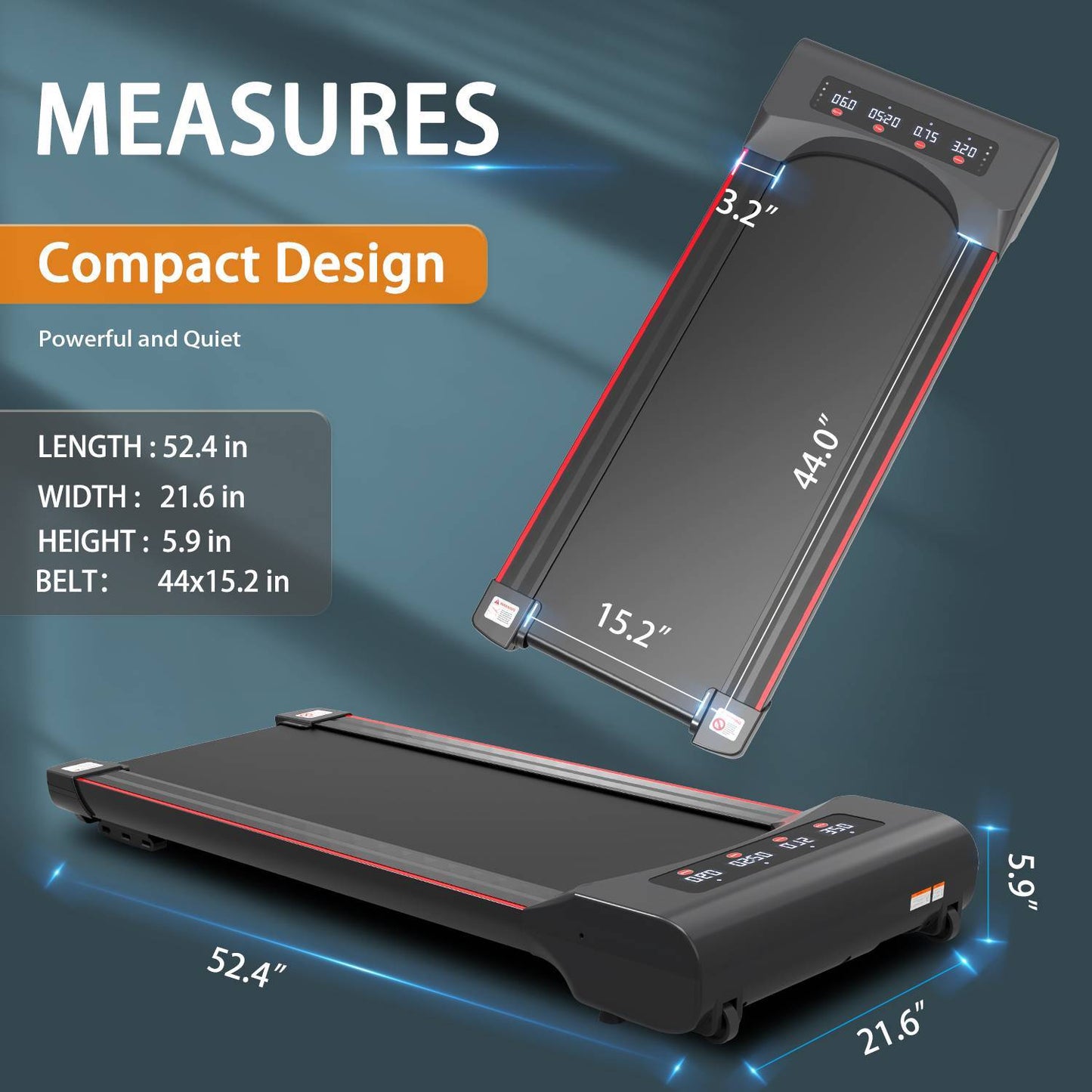Treadmill Machine - Walking Pad