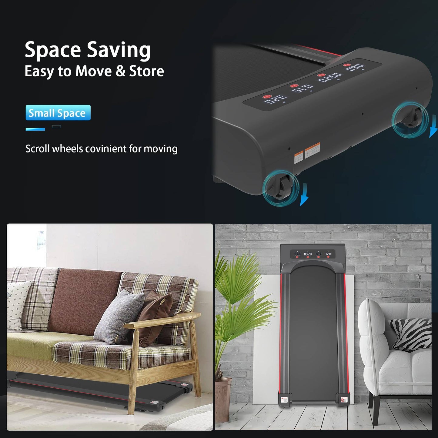 Treadmill Machine - Walking Pad