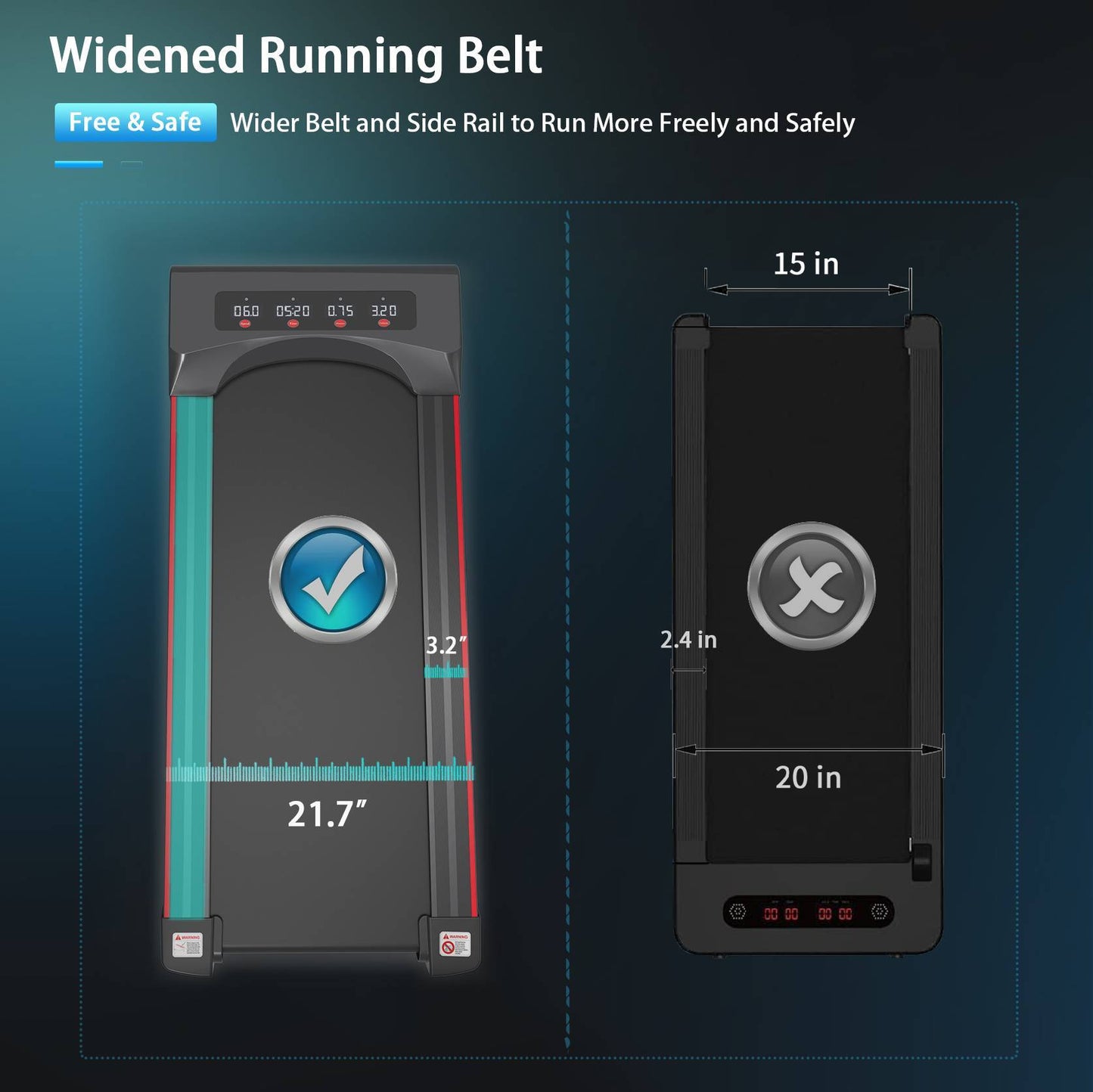 Treadmill Machine - Walking Pad